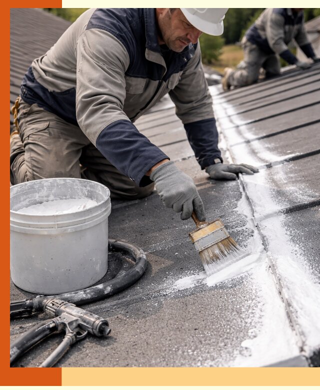 Утепление кровли жидкой теплоизоляцией в Владивостоке